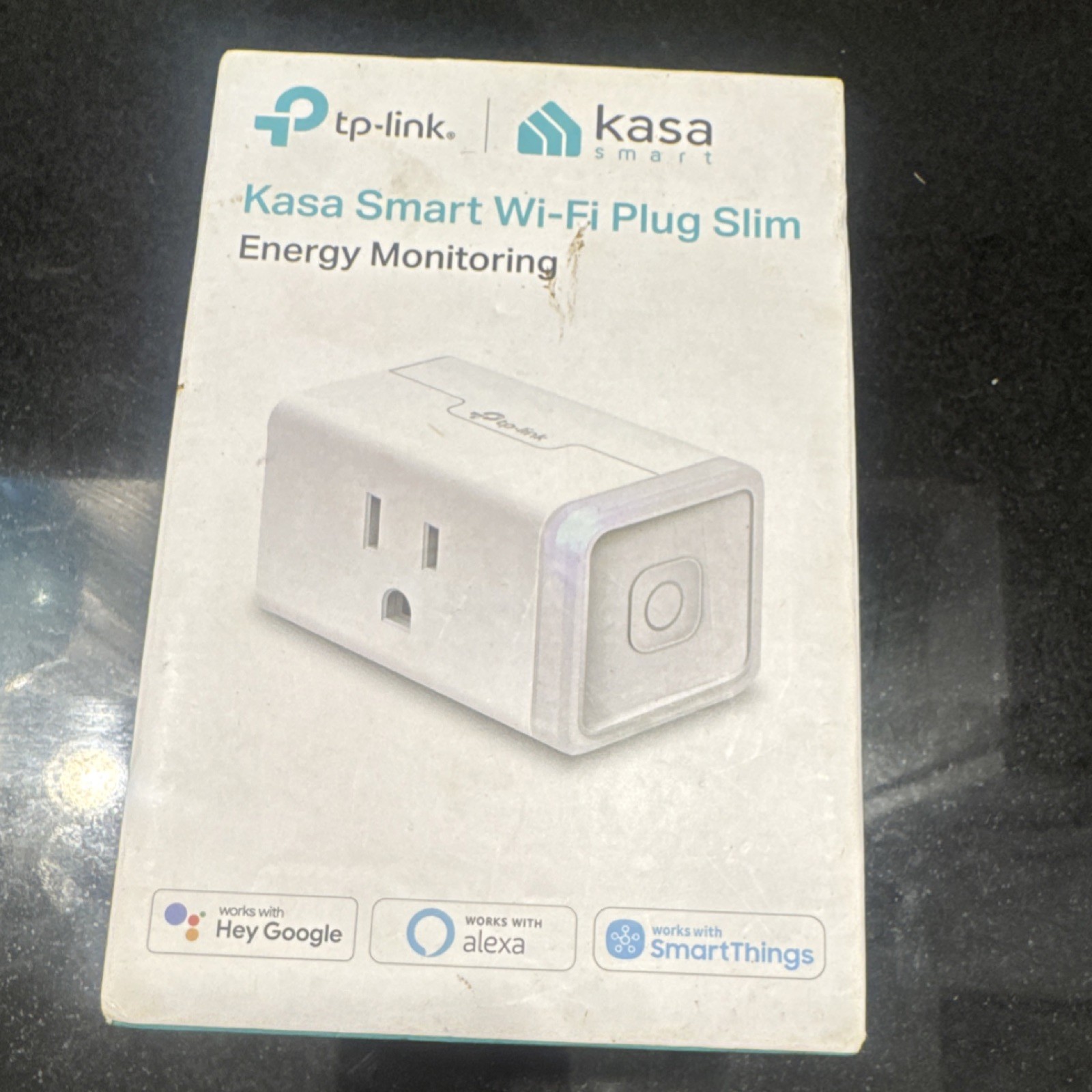TP-LINK Kasa KP115 Slim Wi-Fi Smart Plug w/ Energy Monitoring