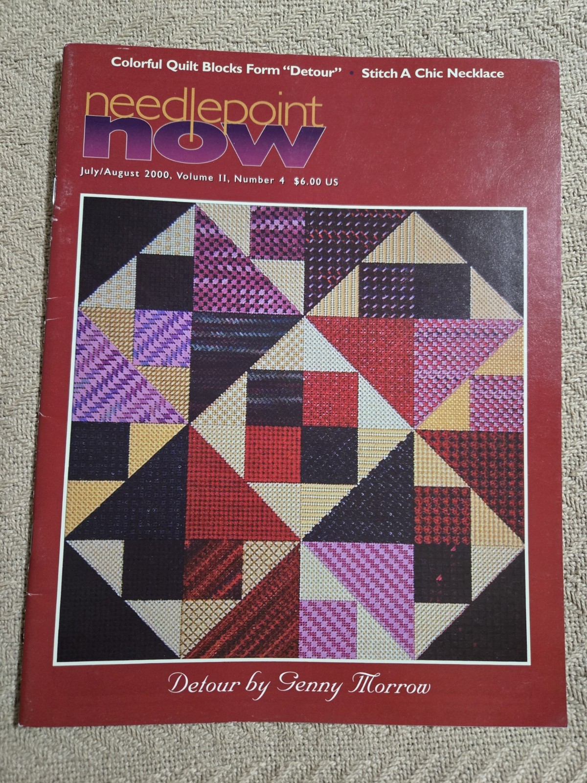 5 Needlepoint Now Magazine Select Back Issues - 1999, 2000, 2001, 2002