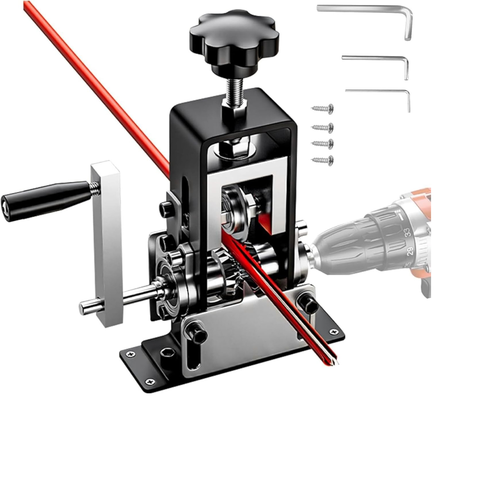 Manual Wire Stripping Machine Gauge 0.06-1 Inch Copper Wire Peeler Tool Hand