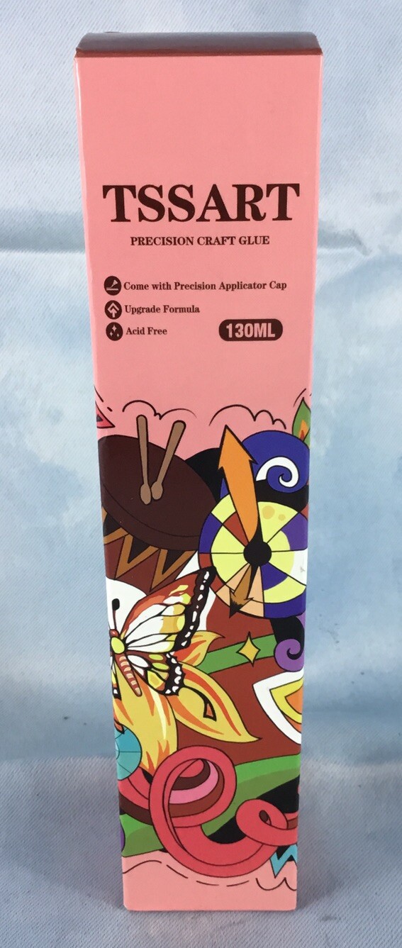 Precision Craft Glue Tip Kit 4.4 fl oz 130ML Acid Free Dries Clear Discontinued