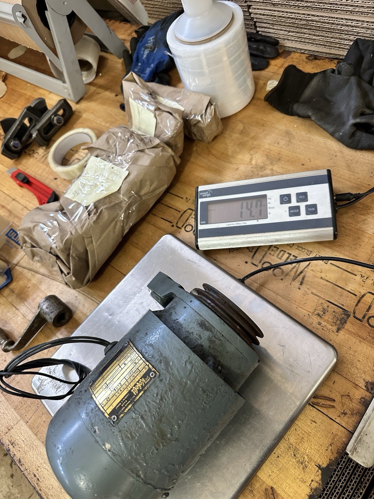 Deckel SOE Tool Grinder Spindle Motor