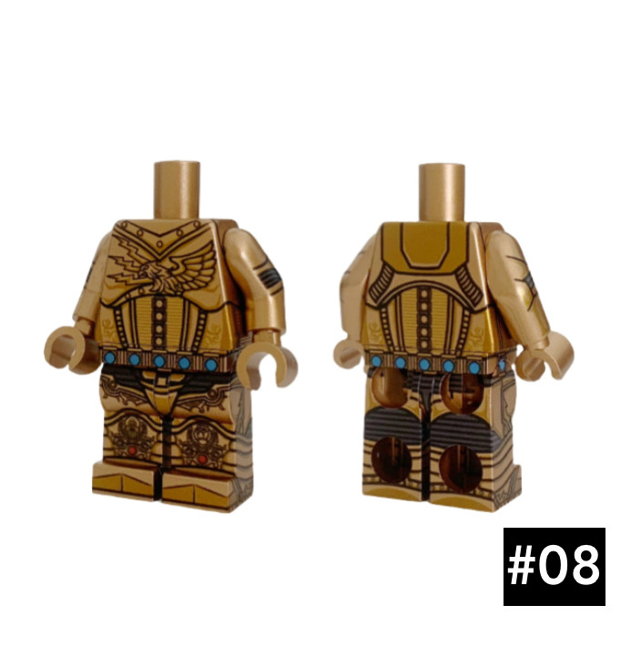 Custom Molded Figure Accessories - Game Theme