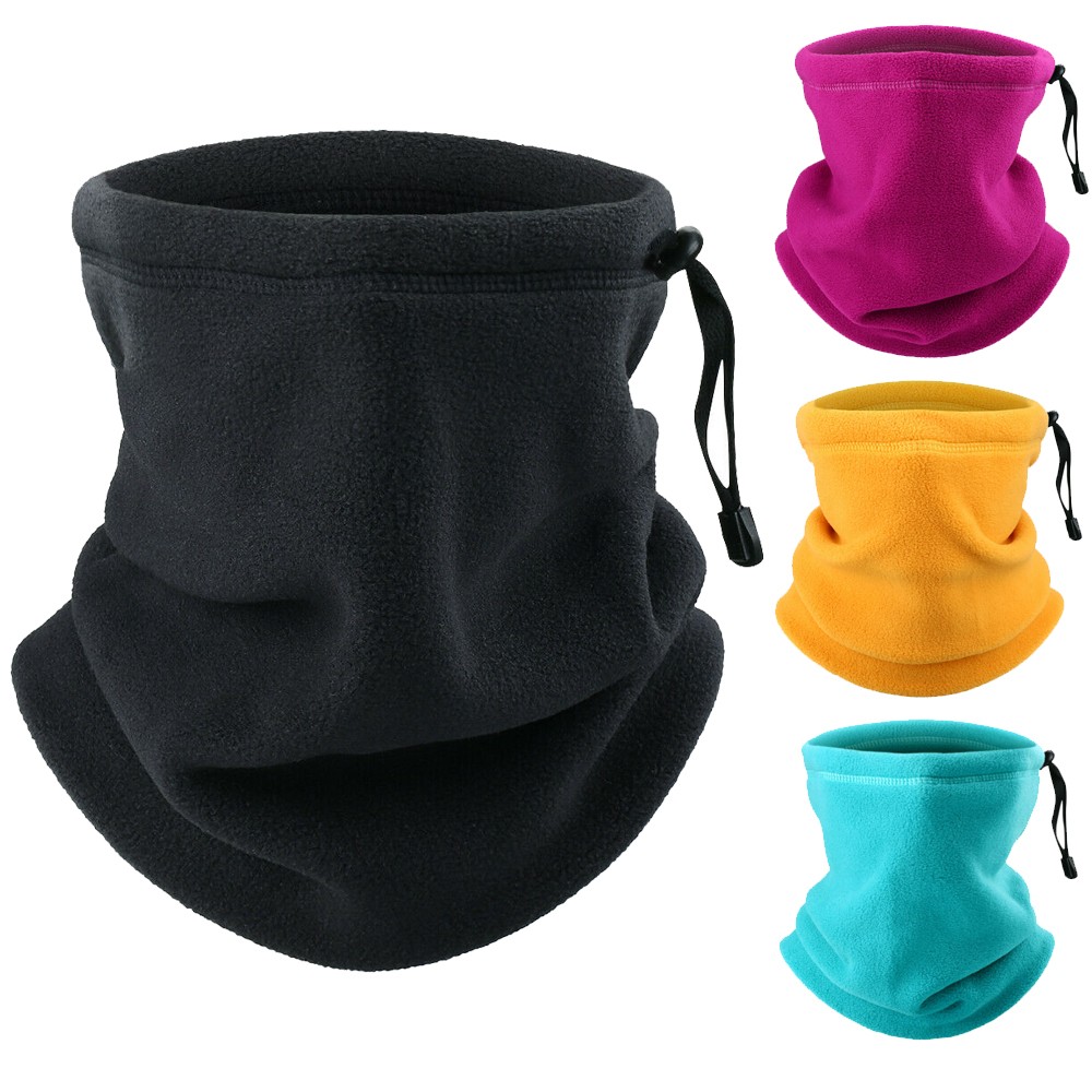 Neck Warmer Neck Gaiter Polar Fleece Neck Scarf Winter Ski Snowboard Tube Scarf
