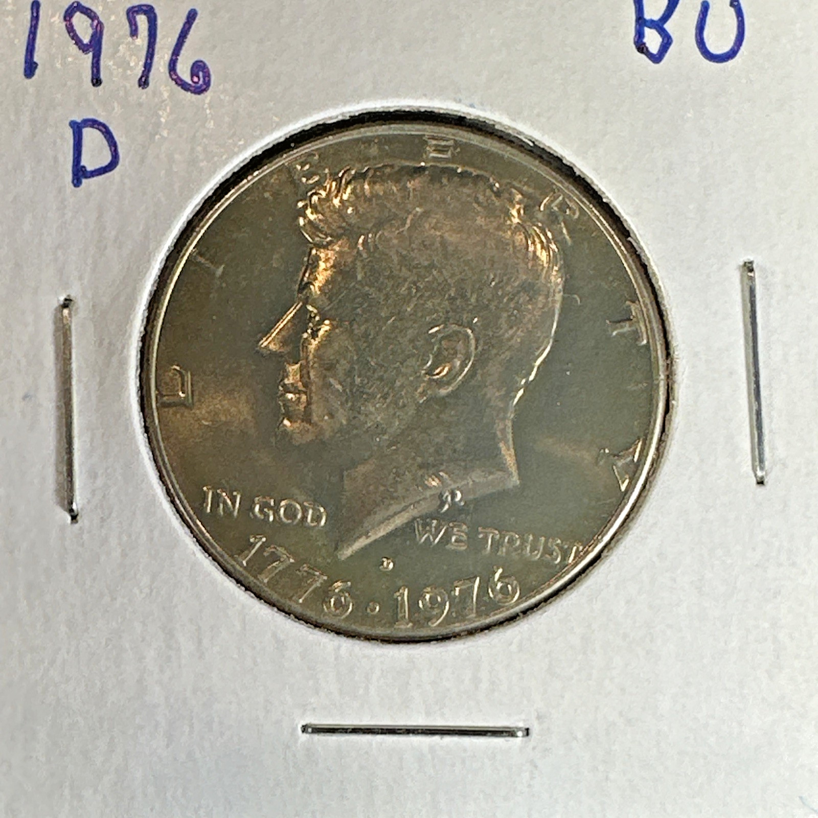 1976-D Kennedy Half Dollar BU (Brilliant Uncirculated) Denver Mint