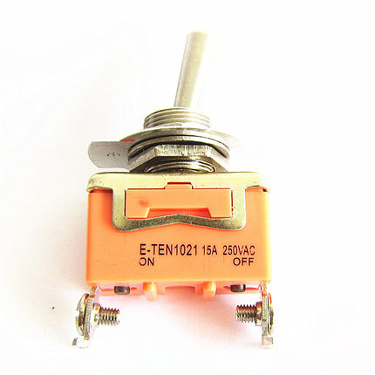 US Stock SPST ON/OFF 2 Position 4 PIN Power Control Toggle Switch E-TEN1021