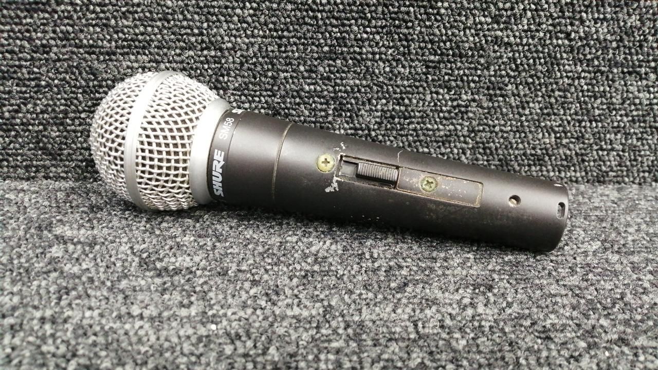 Shure Dynamic Microphone SM58 Junk Used