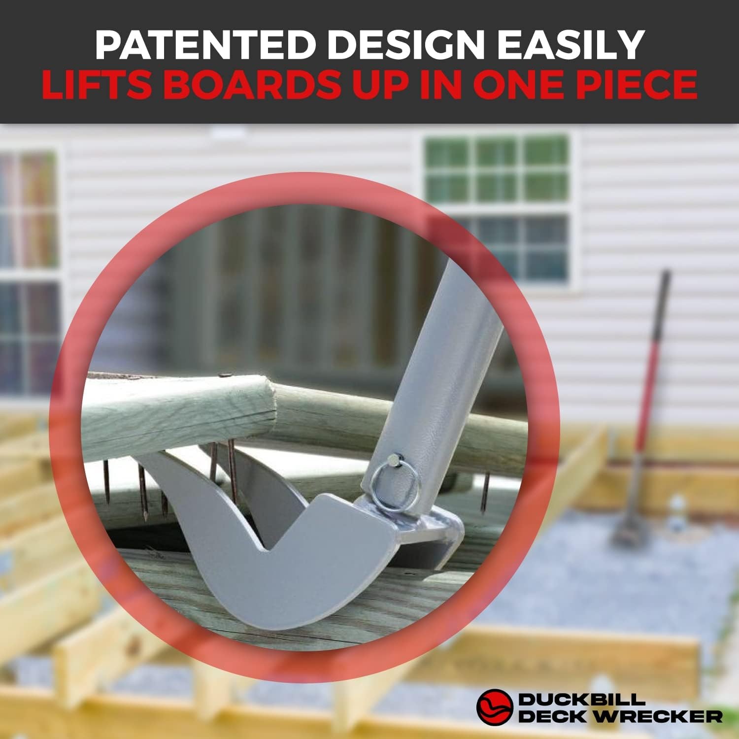 The Original Deck Wrecker Deck Board Removal Tool.