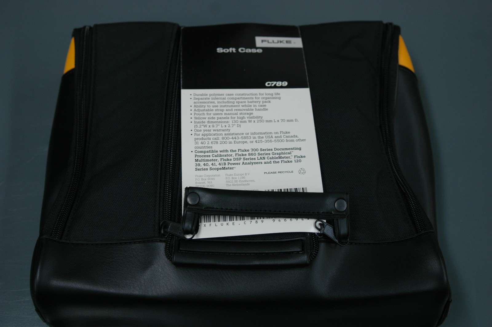 FLUKE 41B-AV HANDHELD POWER HARMONICS ANALYZER -Surplus