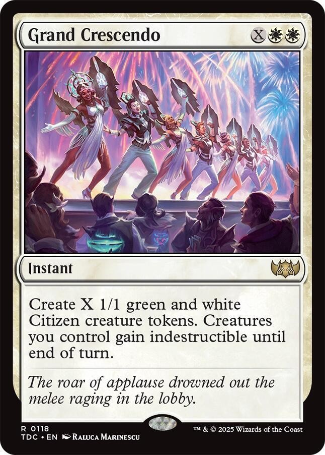 Grand Crescendo TDC 118 English NM - MTG