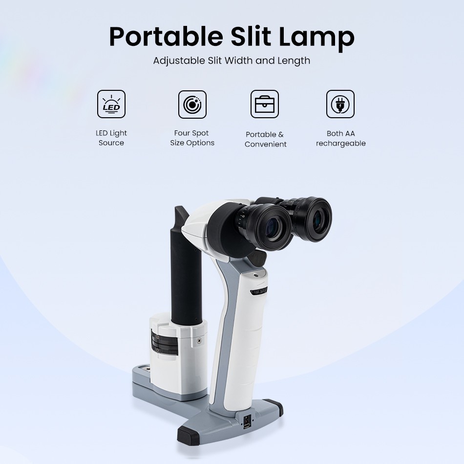 Ophthalmic Portable Slit Lamp LS-1B With Low Price microscope For eyes Optical