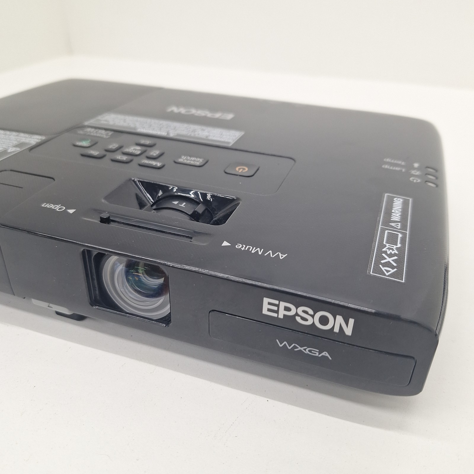 Epson H478A LCD Portable Projector Black With Remote Working Condition