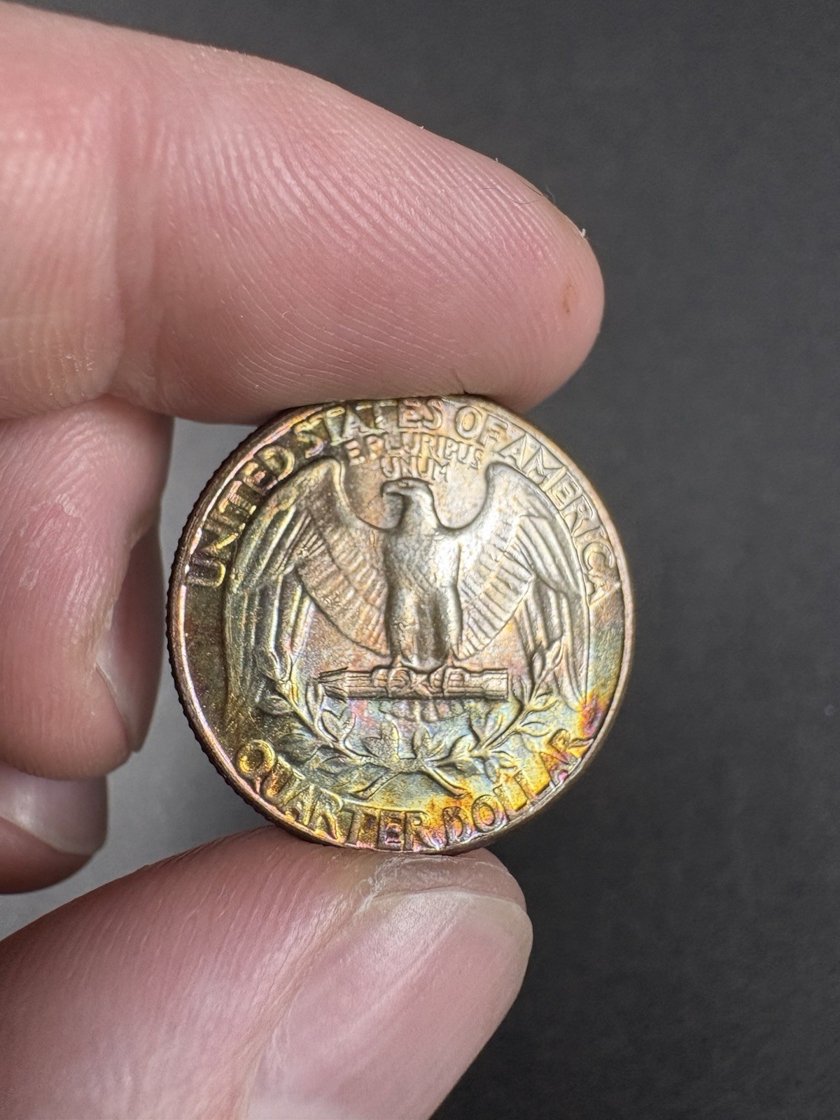 1964 Washington Silver Quarter Monster Toner
