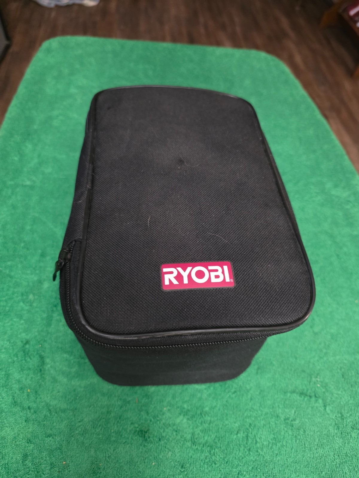 Ryobi Laser Air Grip Multi-task kit, light, accessories, manual & zippered case