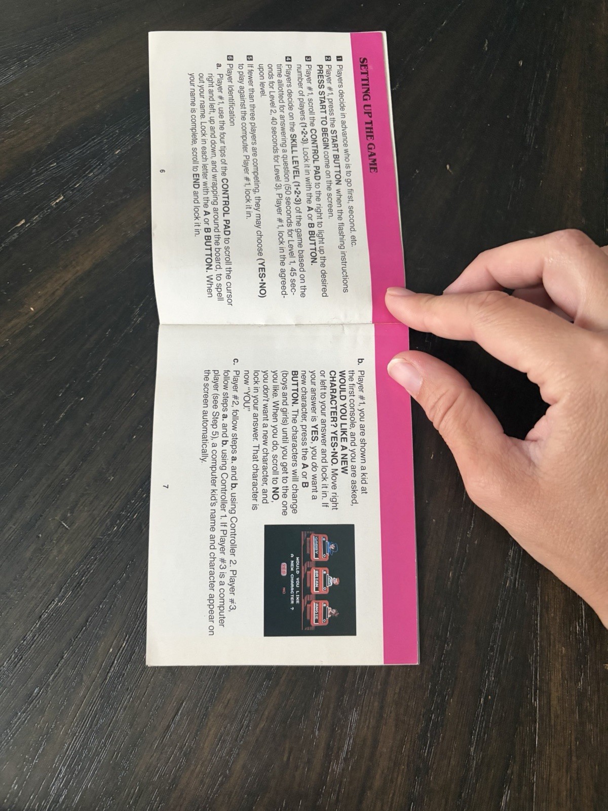 Nintendo NES Manual Only Jeopardy Junior Edition