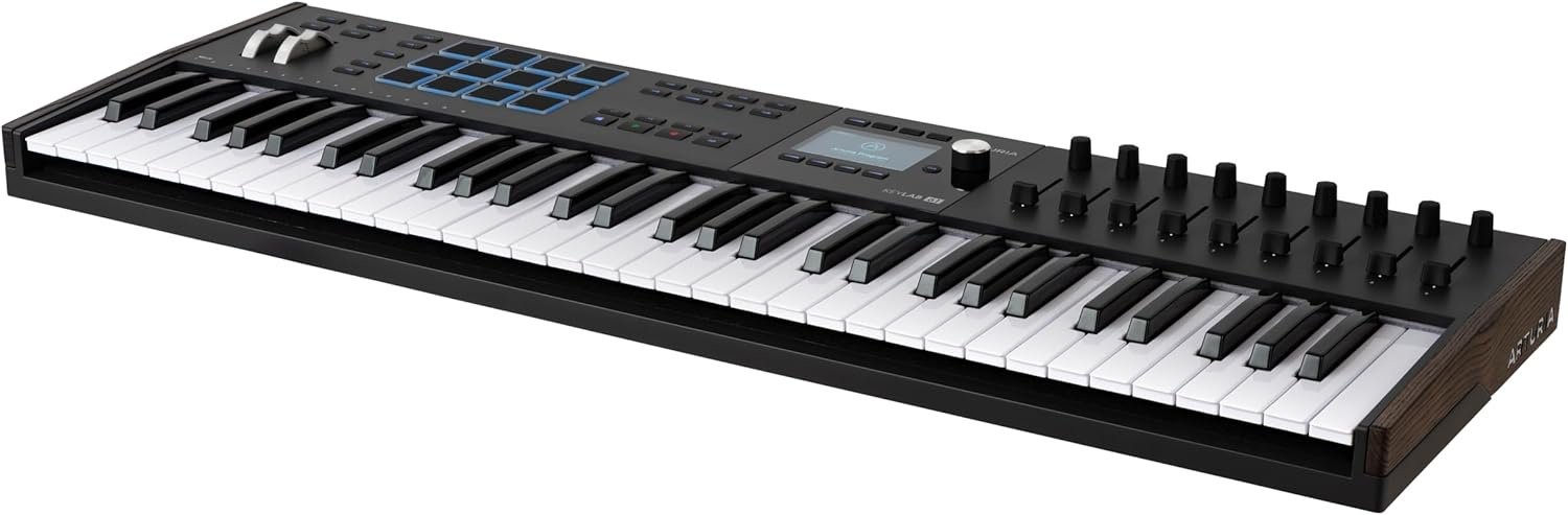 Arturia Keylab Mk3 61-key Midi Controller - Black
