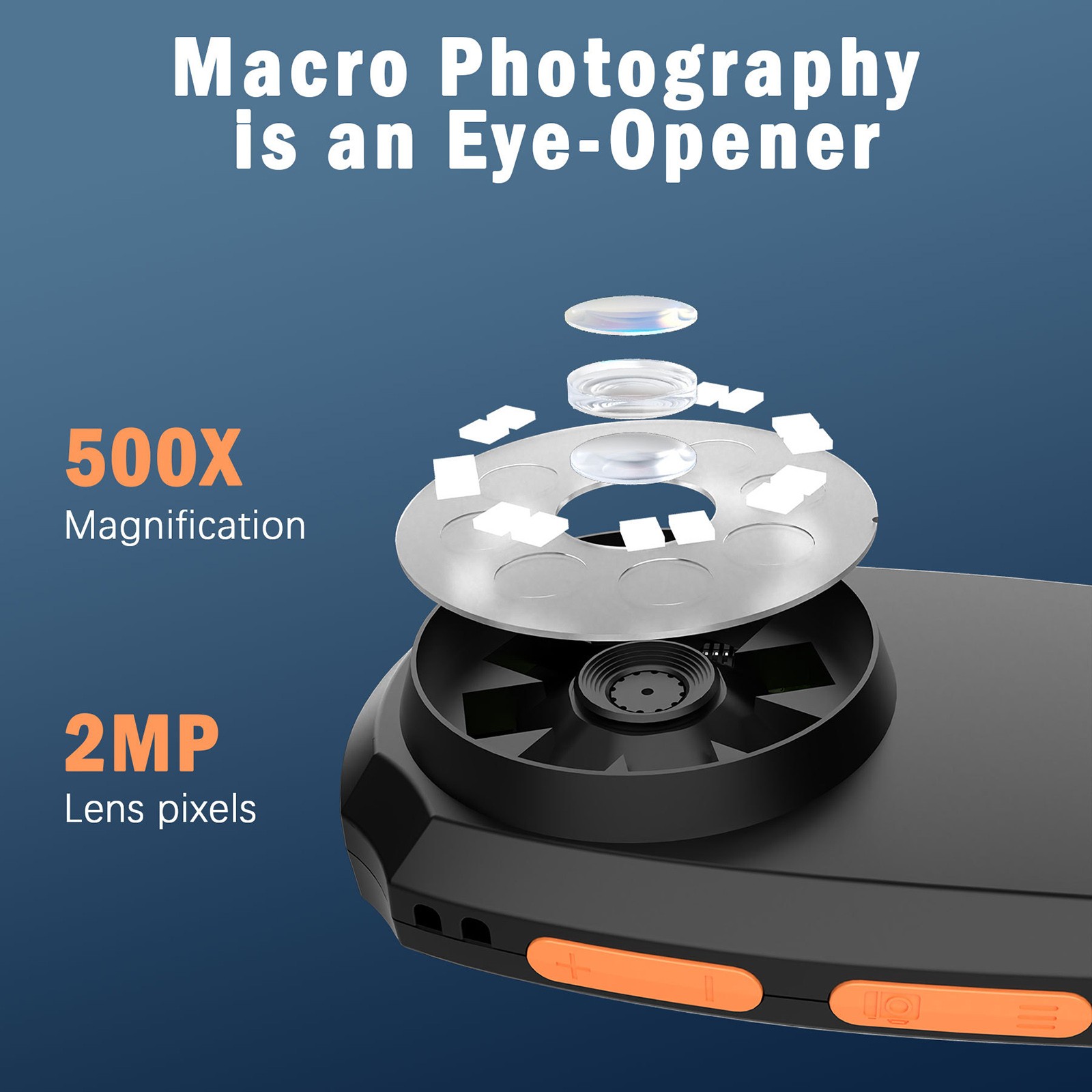 Handheld Digital Microscope Kit Fit JPG Image format Fit AVI Video format