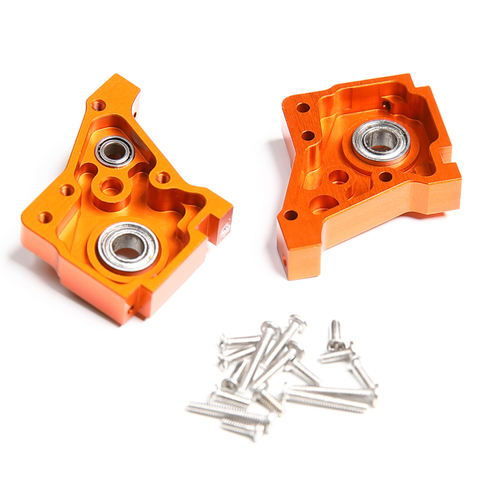 CNC Aluminum 1/36 Team Losi Micro T Gearbox Gear Box Case Set Upgrade Part