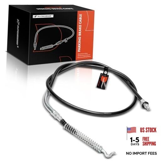 Rear Driver Side Parking Brake Cable Assembly Compatible with Dodge Rear Left
