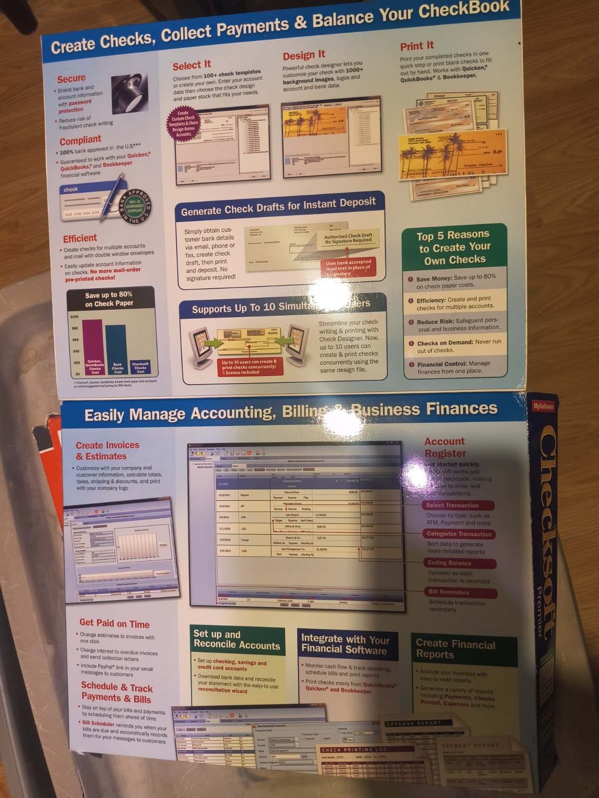 Checksoft Premier Banking Software for Windows