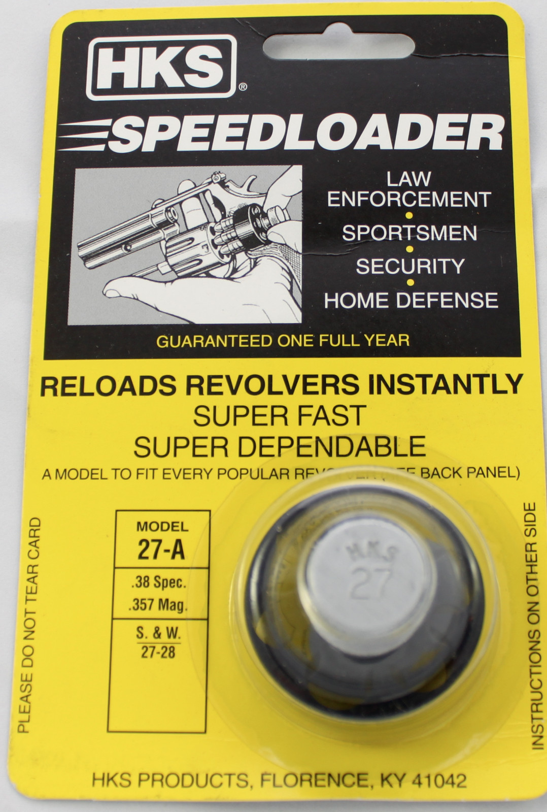 HKS Speedloader model 27-A 27 A 27A smith and wesson 27 28