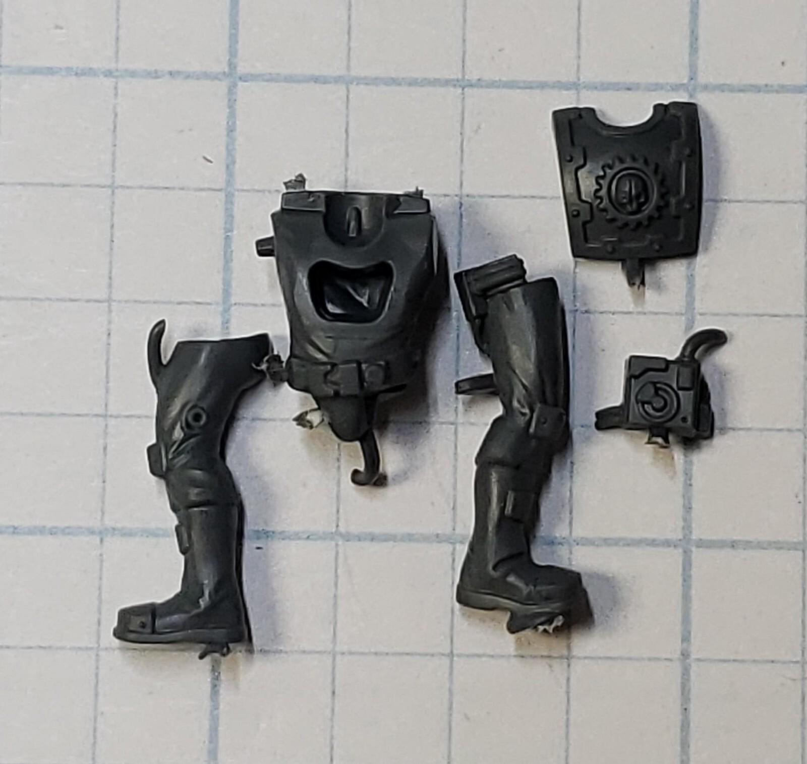 Warhammer 30k Cult Mechanicum Bits Tech Thralls Servitor Body Legs #12
