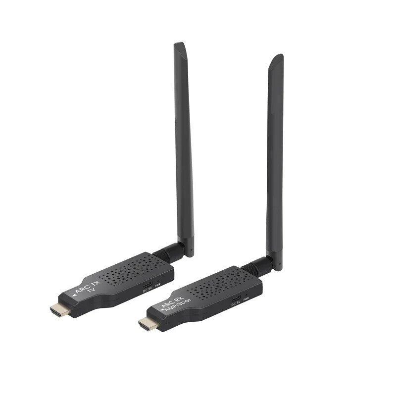 Wireless HDMI ARC Audio Transmitter Receiver Extender for TV Projector Sound Bar