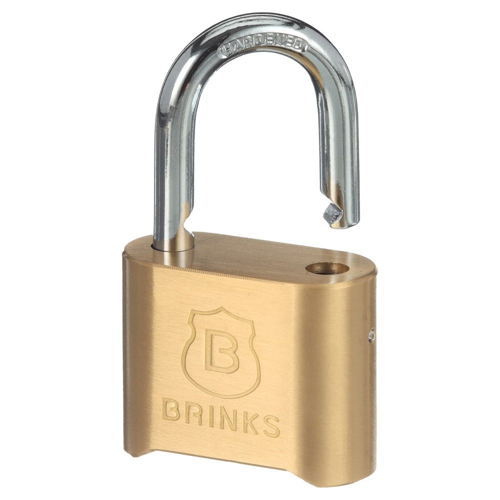 Solid Brass 50mm Resettable Combination Padlock 1in Shackle