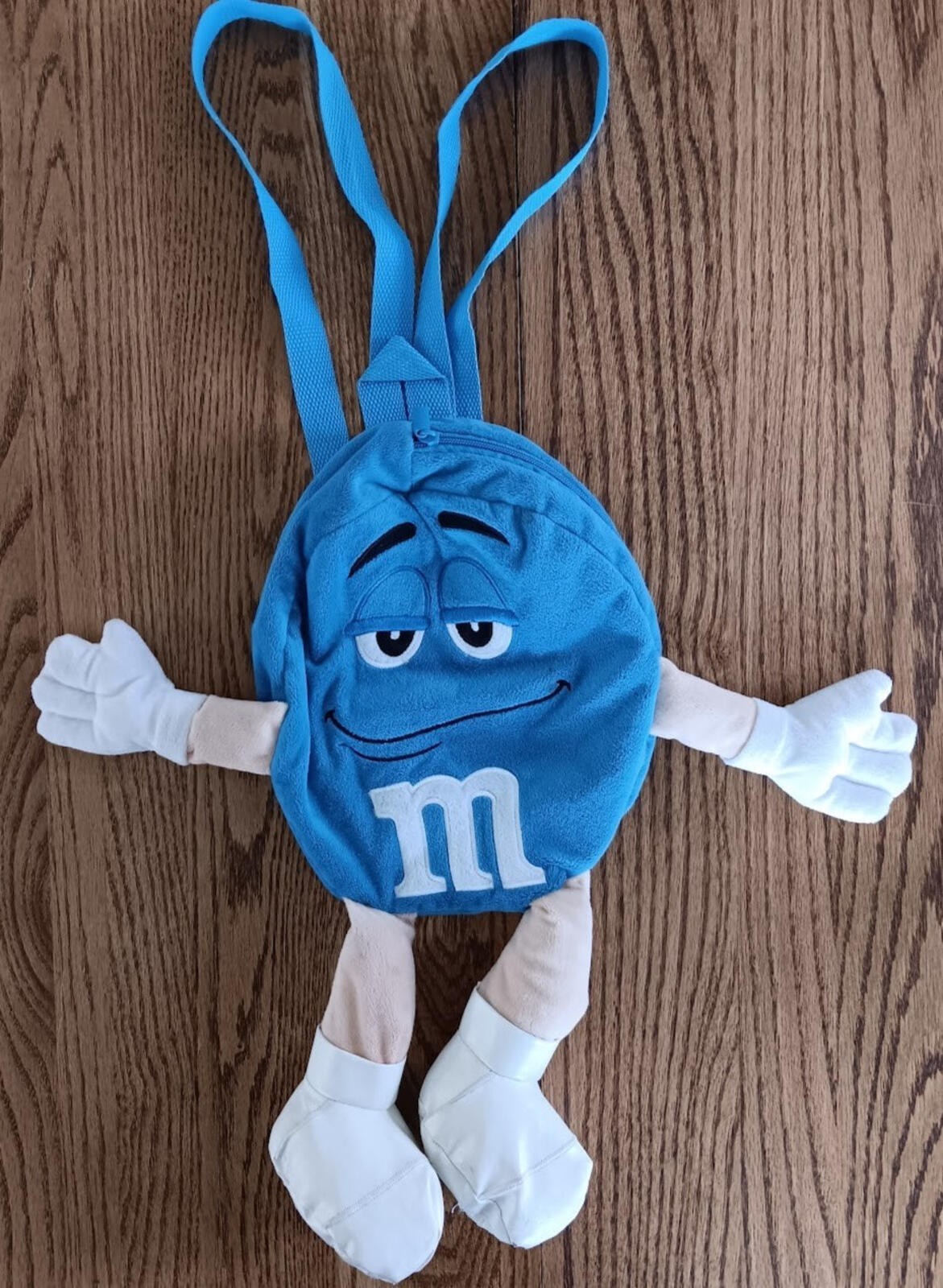 Blue M&M world small  bag