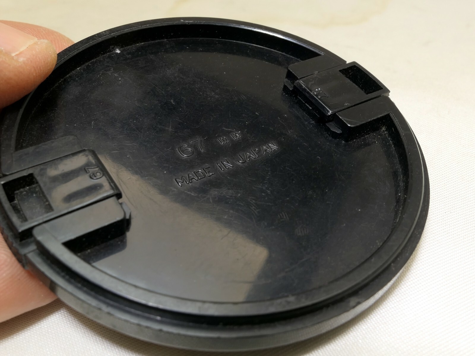SIGMA 67mm Front Lens Cap Genuine original plastic black snap on type