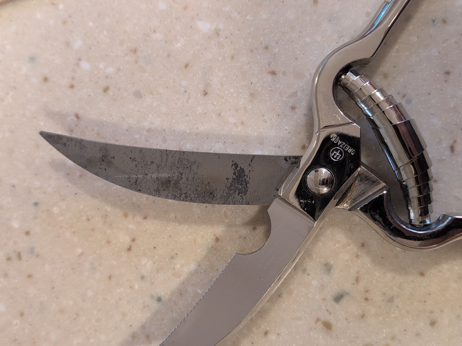 Wusthof Rostfrei Germany 10" Locking Poultry Shears Scissors with Spring