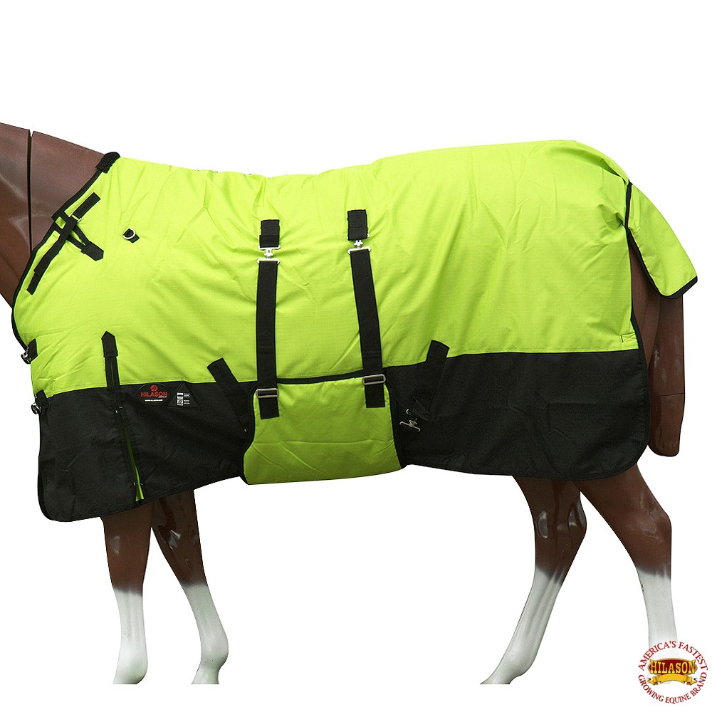 HILASON 1200D Winter Waterproof Poly Horse Blanket Belly Wrap | Turnout