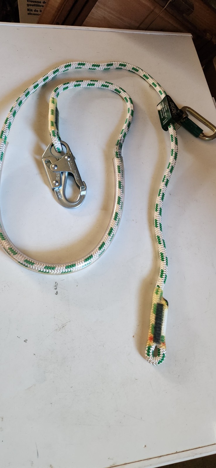 Buckingham Adjustable Positioning Lanyard Rope Harness Model 9-8