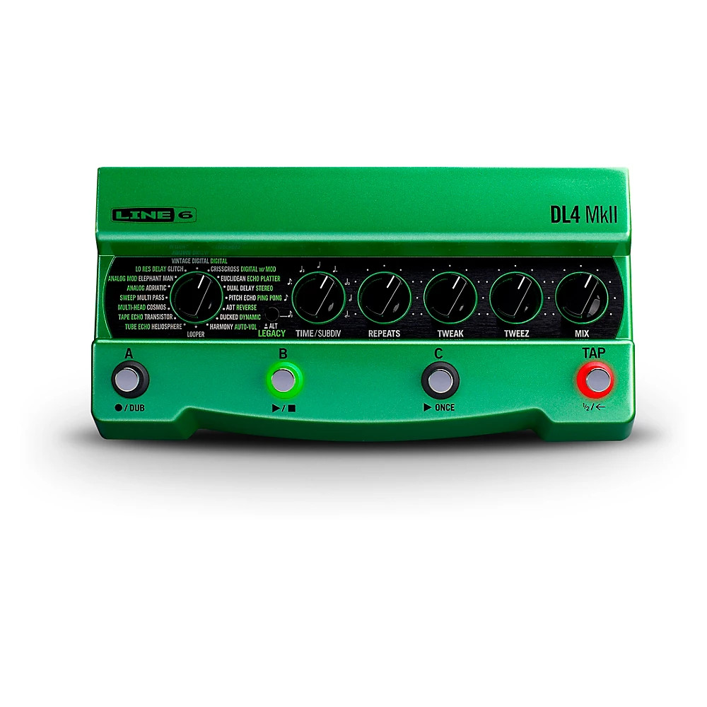 Line 6 DL4 MkII Delay Guitar Effects Pedal Green