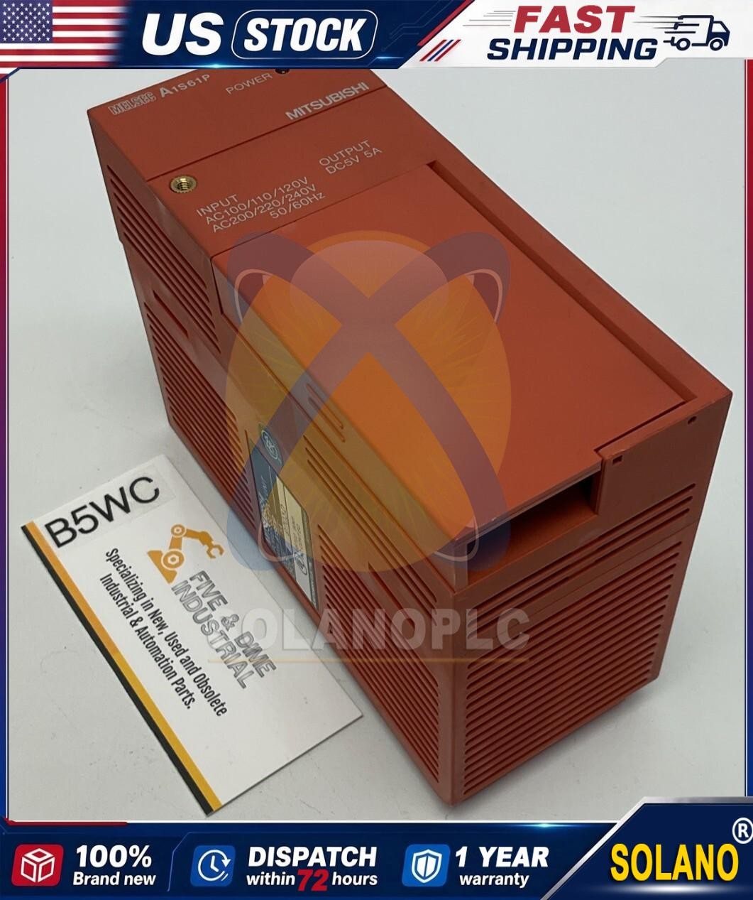 Mitsubishi Melsec A1S61P Power Supply Unit DC 5V 5A