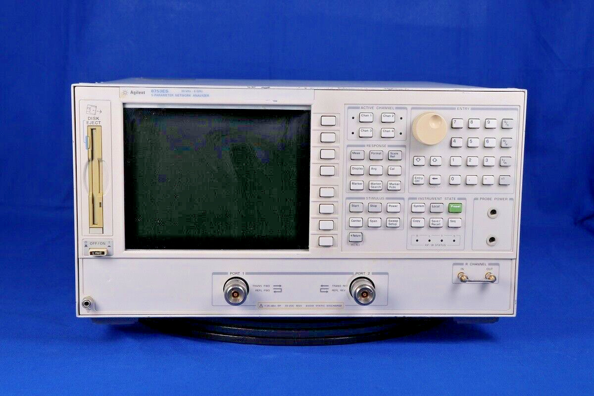 Agilent 8753ES Network Analyzer 30KHz to 6GHz
