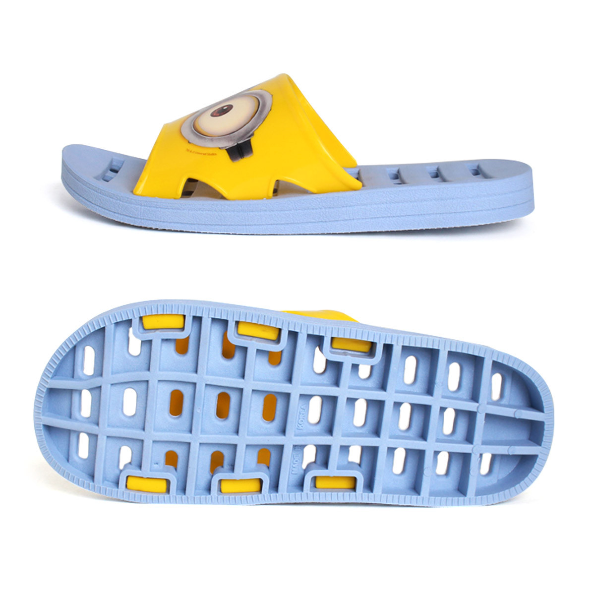 Minions Bob Bathroom Shoes Home Slippers Non-slip Indoor Shower Sandals Cute