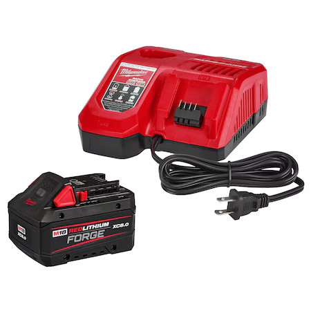 Milwaukee Tool 48-59-1881 M18 Redlithium Forge Xc8.0 Starter Kit