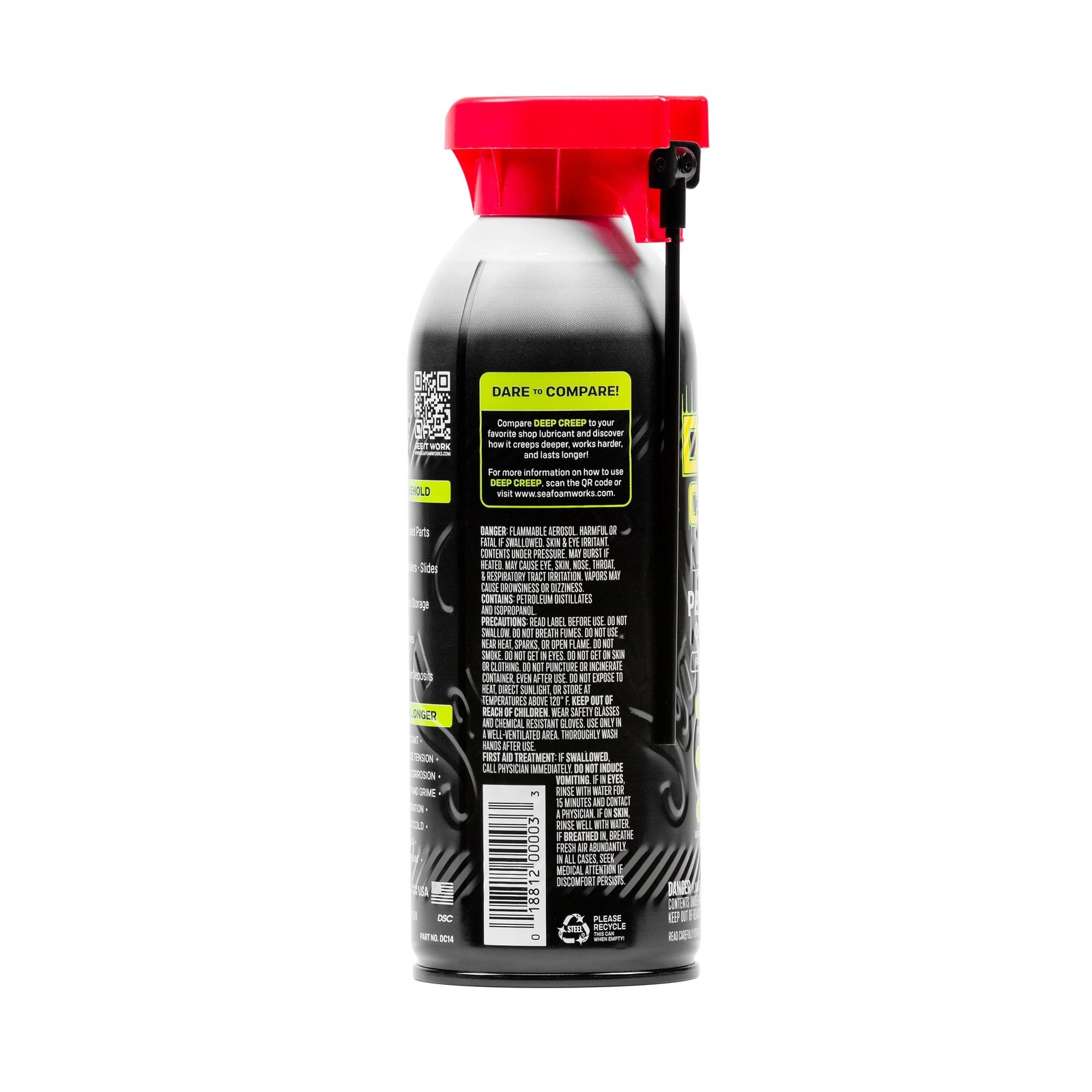 Sea Foam Deep Creep Penetrating Oil and Lubricant DC14 12 oz