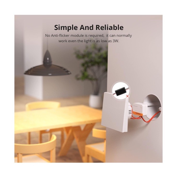 SONOFF ZBMINI Extreme Zigbee Smart Switch (No Neural Required) 2 Pack ZBMINIL2