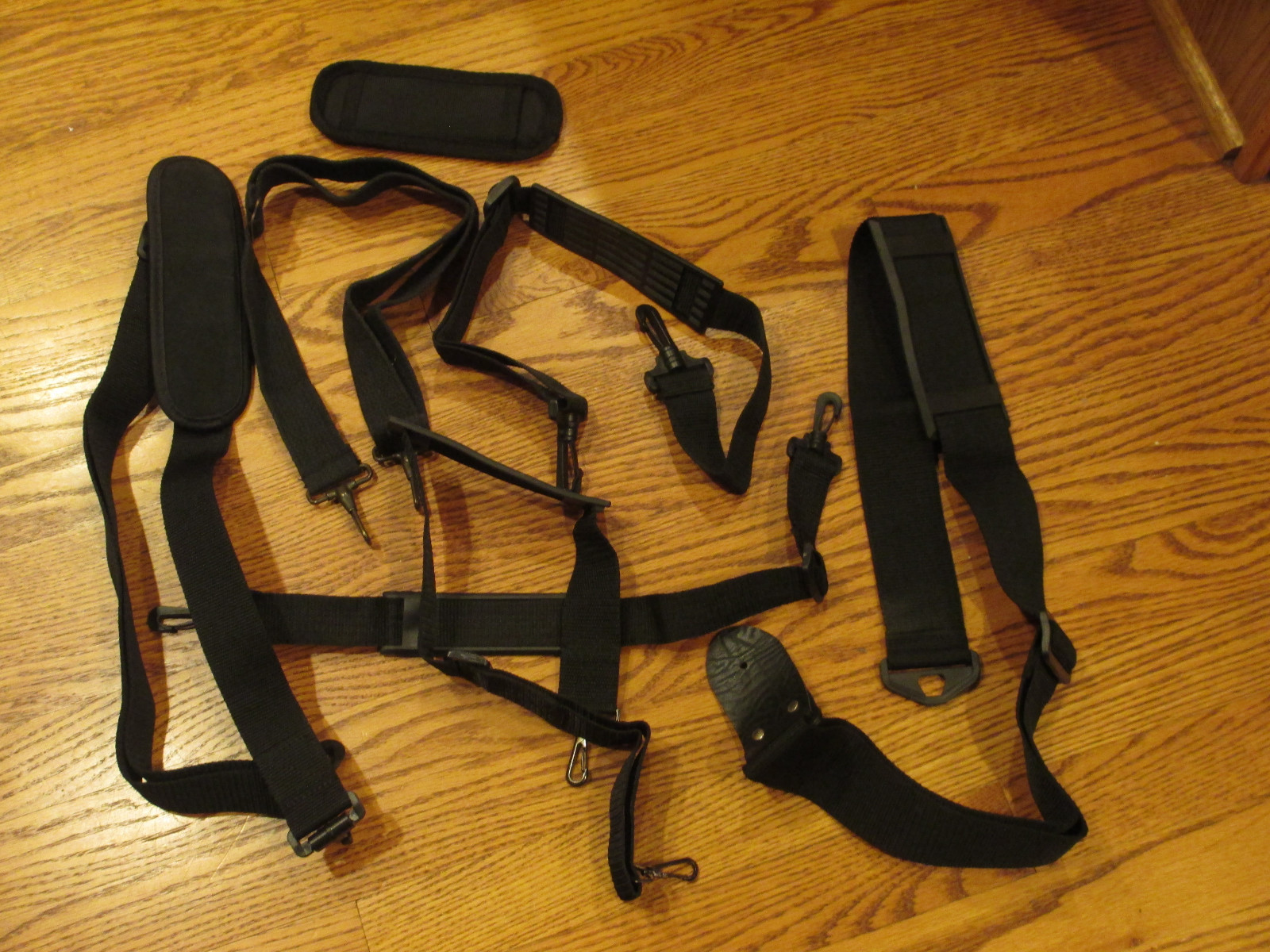 9 ASSORTED STRAPS - FOR CAMERAS, BAGS, CASES or INSTURMENTS