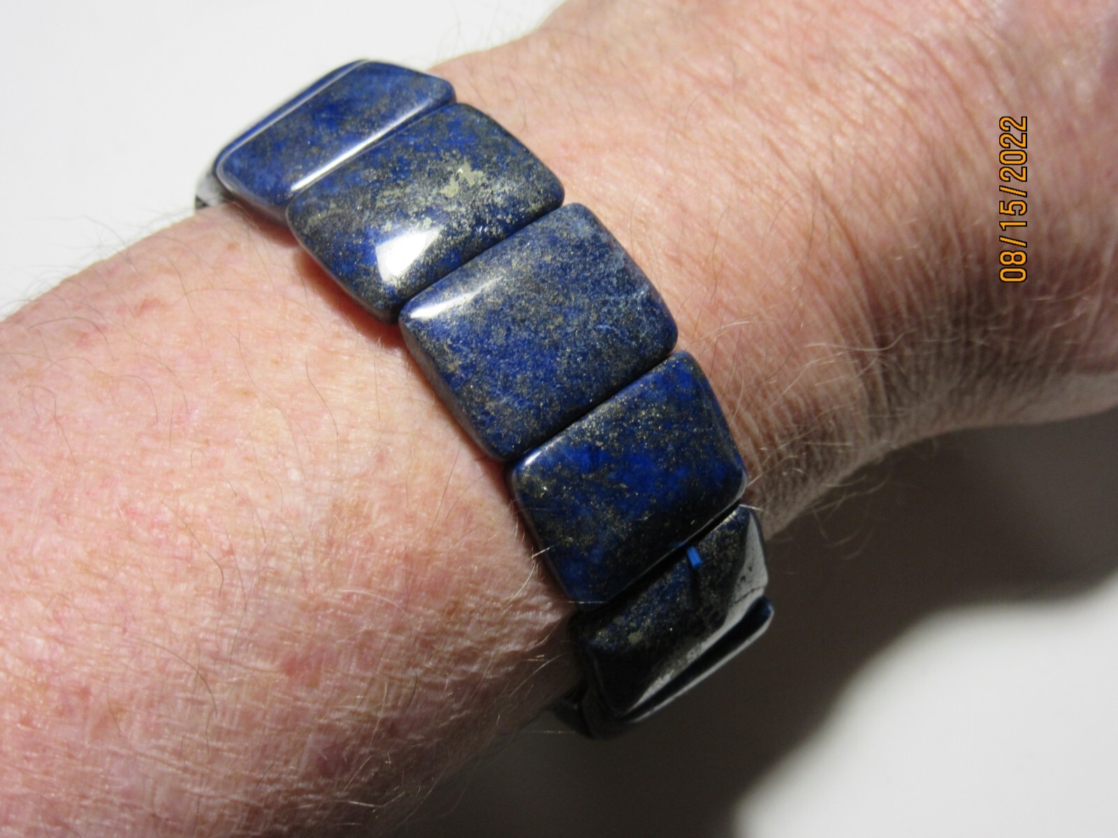 AAA Lapis Luzuli Gemstone Stretch Bracelet LLSB-1