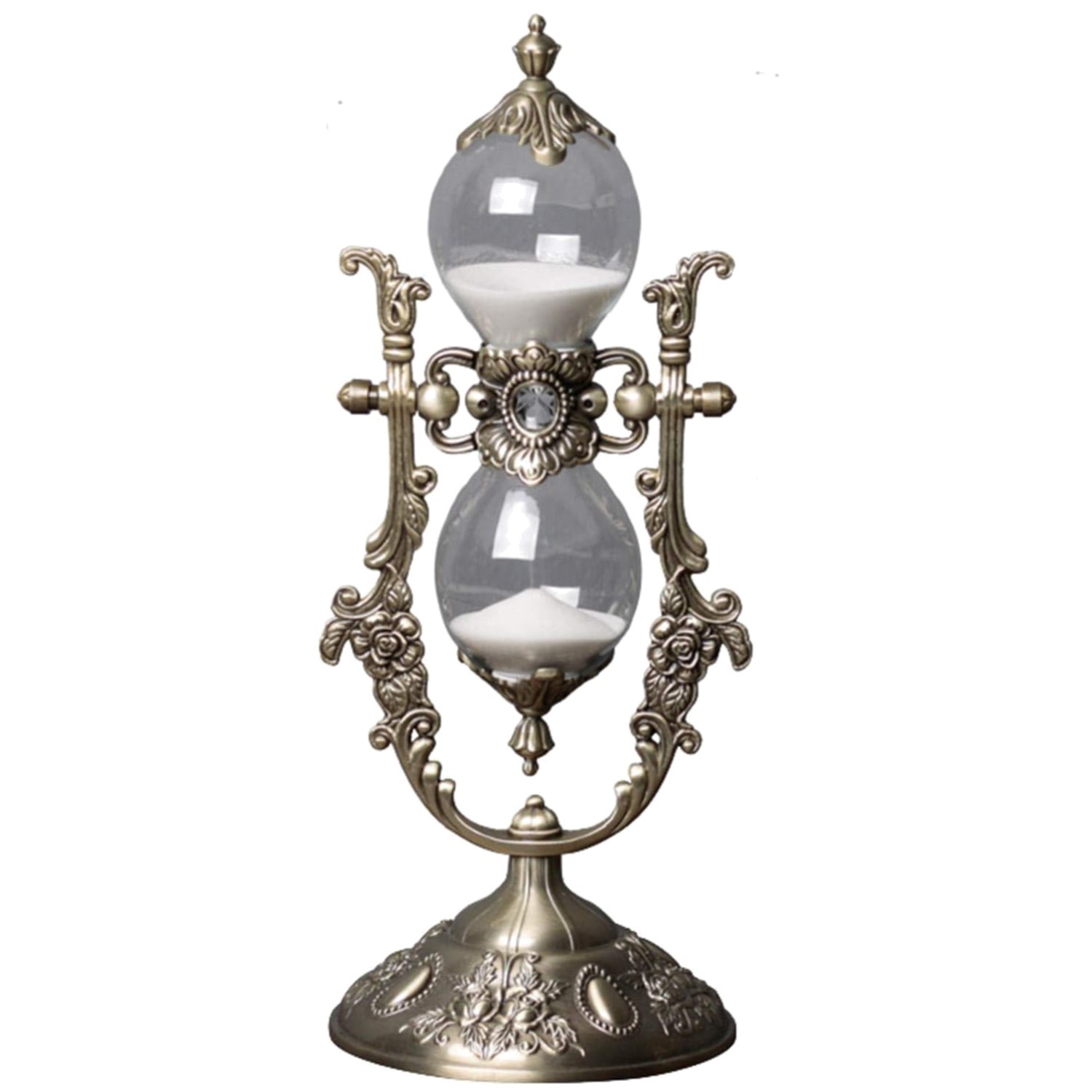 Retro Decor Hourglass Timer 15 Minutes Sandglass