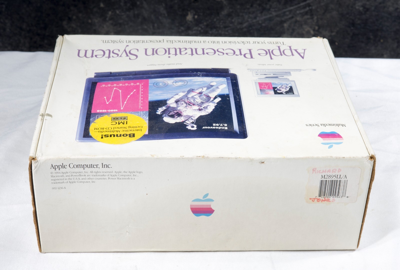 Vintage Apple Presentation System video to S-video composite Focus Enhancments
