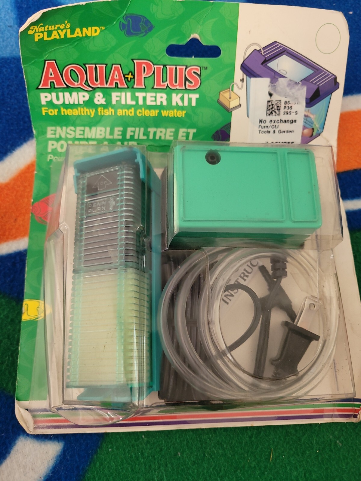 Aqua Plus Pump & filter Kit