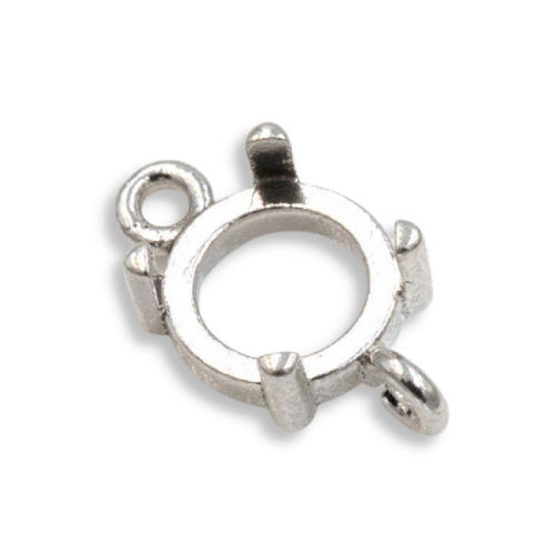 Round Cabochon Double Dangle Mounting