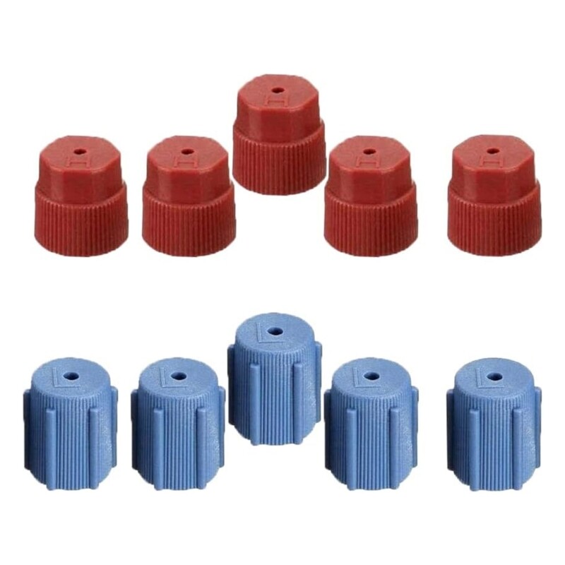 R134a Air Conditioning Systems Caps HVAC Service High/Low Side 13mm & 16mm