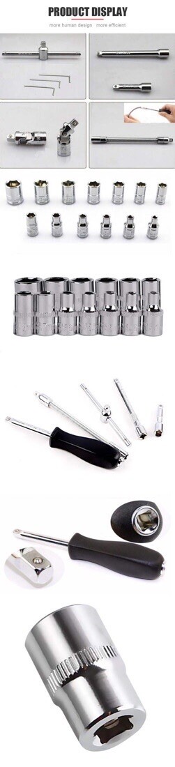46 pieces essential tools