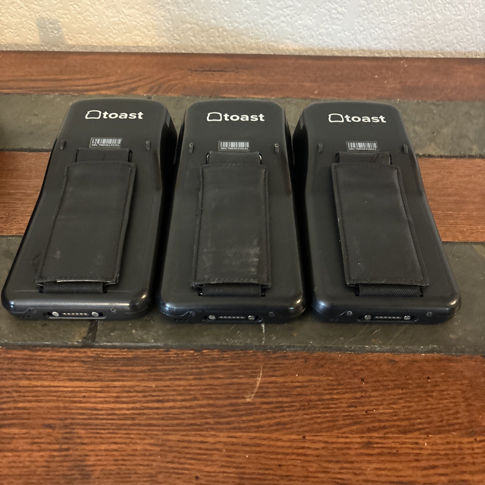 (3) Toast Flex POS Go 2 Handheld Tablet Mobile Computer Device TG200 With Dock