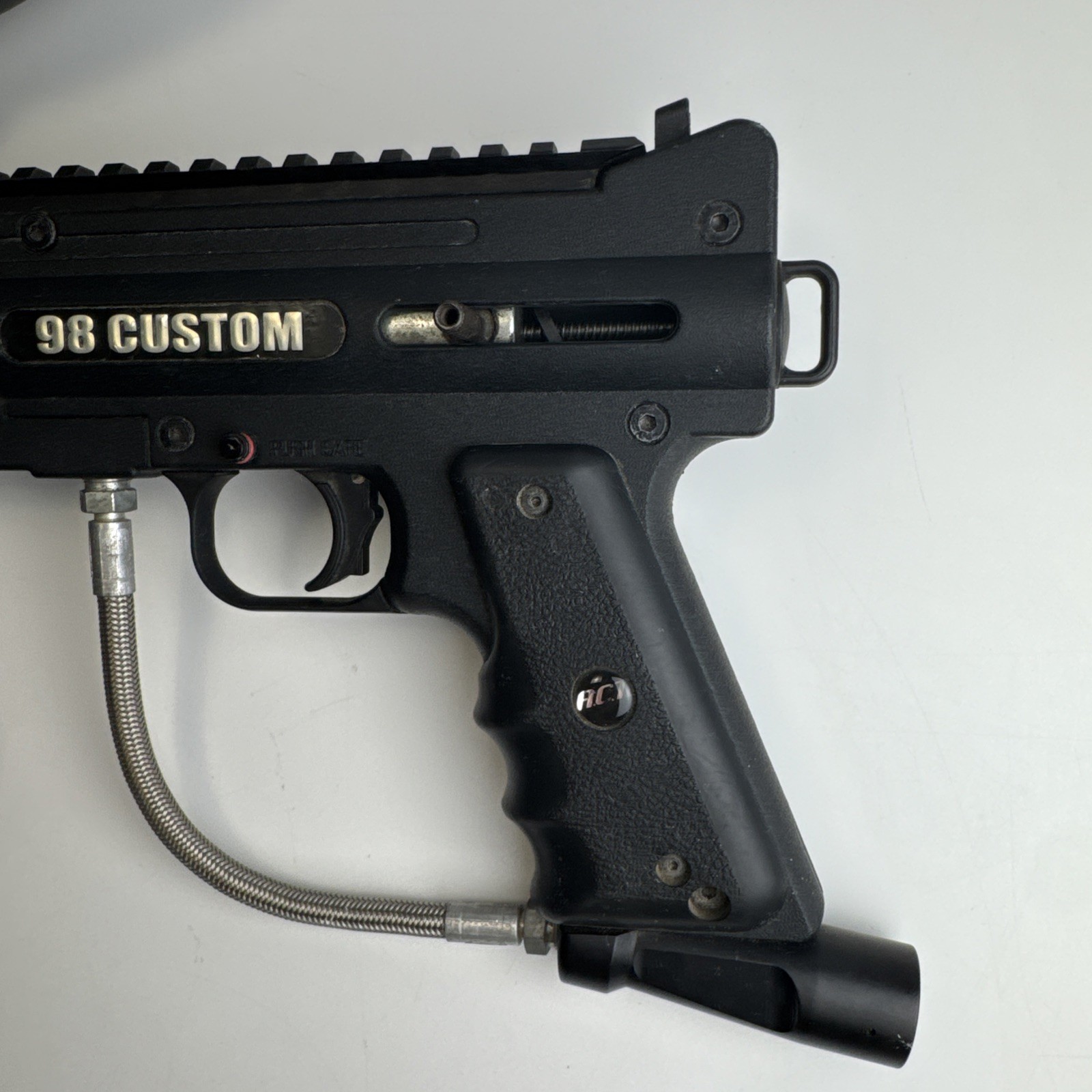 Tippmann 98 Custom Ultra Basic Paintball Marker Plus Pod No Tank Great Condition