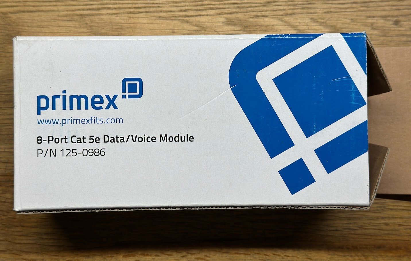 Primex 125-0986 8-PORT CAT5E DATA/VOICE MODULE CAT 5E